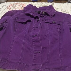 Baccini Deep Purple Cotton Jacket